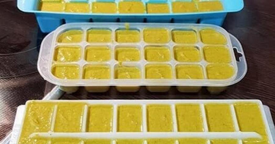 Σπιτικοί κύβοι λαχανικών – εύκολη συνταγή για κατάψυξη