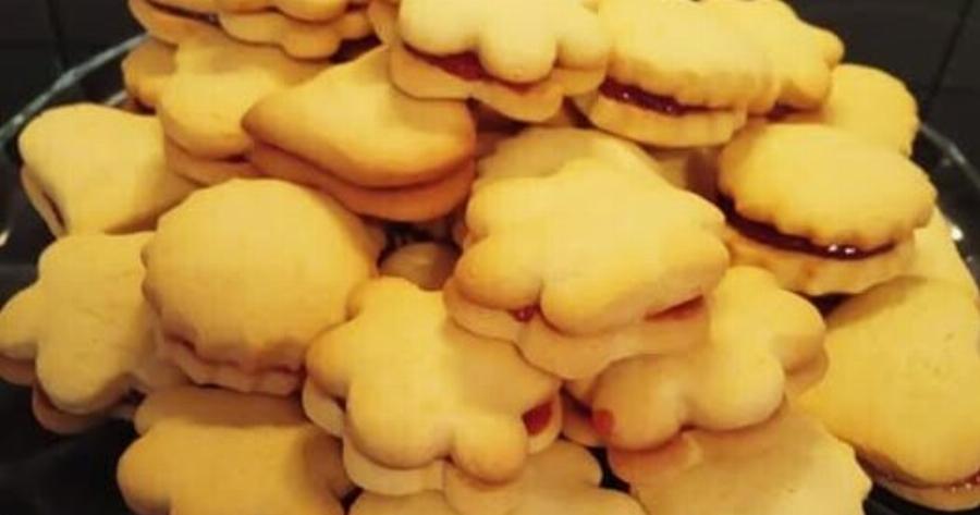 Τα πιο αφράτα μπισκότα με μαρμελάδα που έχω φτιάξει