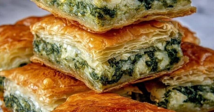 Σφολιατάκια με σπανάκι και φέτα – εύκολο και γρήγορο