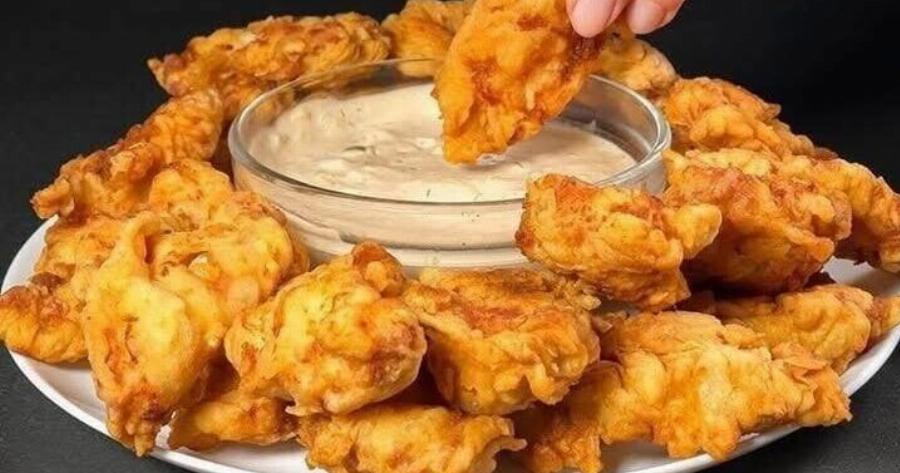 Τραγανό κοτόπουλο σαν fast food: εύκολη και γρήγορη συνταγή