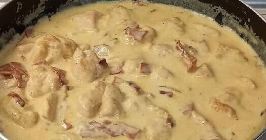 Μπουκιές κοτόπουλο με μπέικον και κρέμα – το φαγητό που τρελαίνει τα παιδιά!