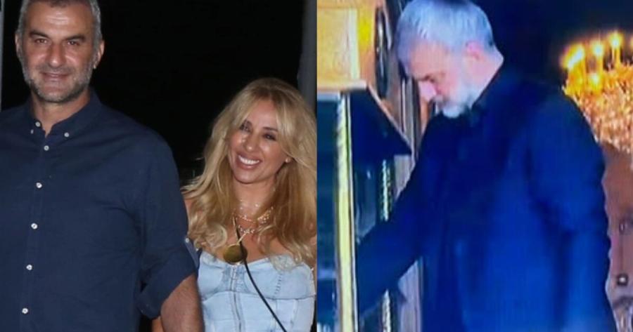 Συντετριμμένος ο Τραϊανός Δέλλας στην εκκλησία για τη Γωγώ Μαστροκώστα – Έφτασε η σορός της