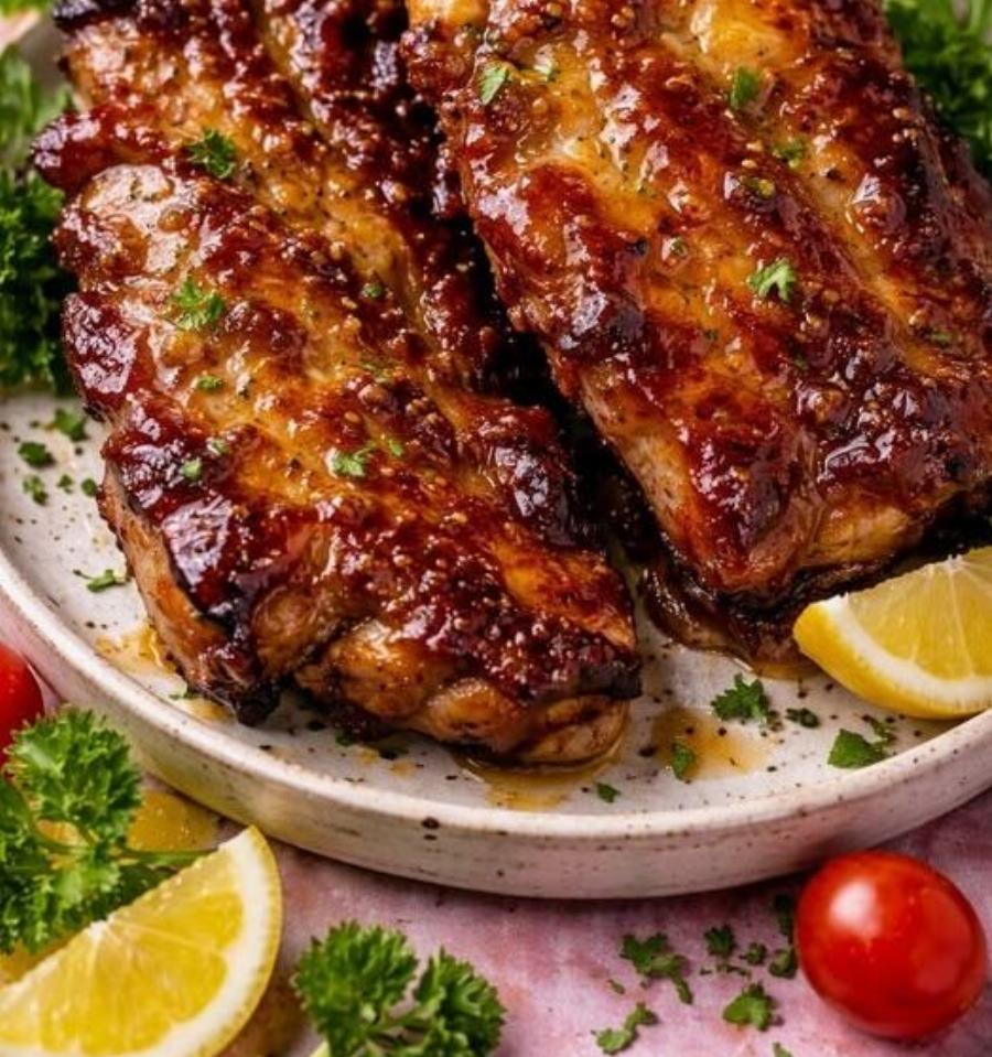 Παϊδάκια στο φούρνο με μέλι και μουστάρδα: Η εύκολη συνταγή που λιώνει στο στόμα