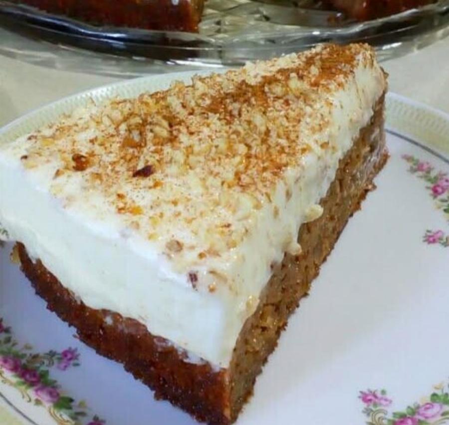 Πουτίγκα με καρυδόπιτα και κρέμα – Το γλυκό που έφτιαξα και τους ξετρέλανε όλους