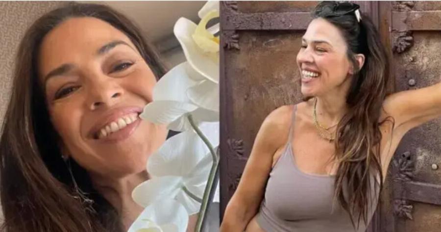 Πόδια 2 μέτρα, αναλογίες μοντέλου: Η Ναταλία Δραγούμη στα 51 της με μπικίνι είναι πιο γυμνασμένη από ποτέ