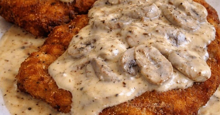 Σνίτσελ αλά Κρεμ: Το “αριστοκρατικό” πιάτο που θα λατρέψει όλη η οικογένεια!