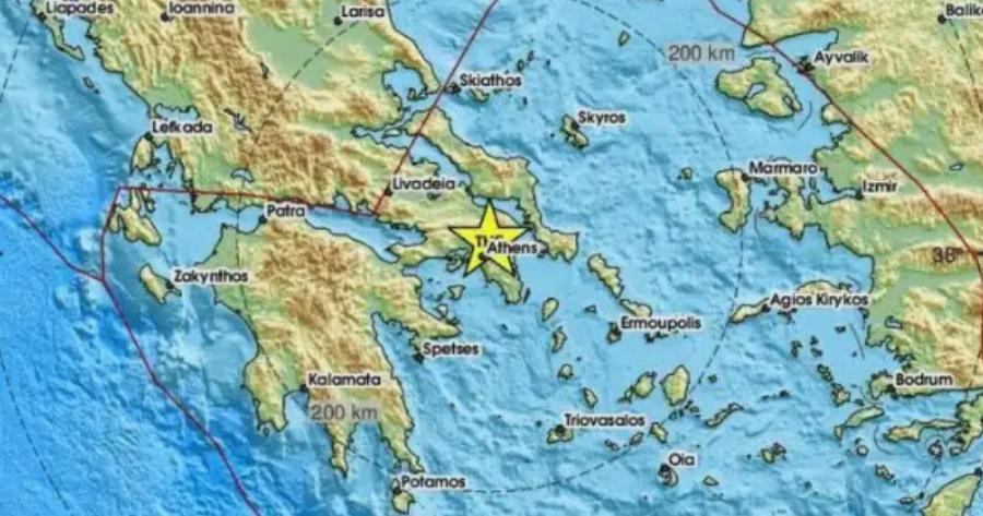 Σεισμός στην Αθήνα