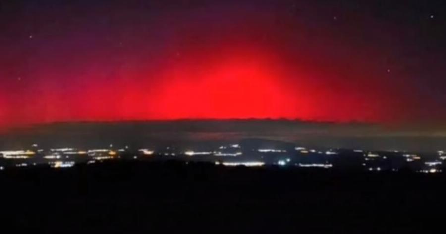 Απίστευτο! Ορατό το Βόρειο Σέλας στη Βόρεια Ελλάδα για πρώτη φορά