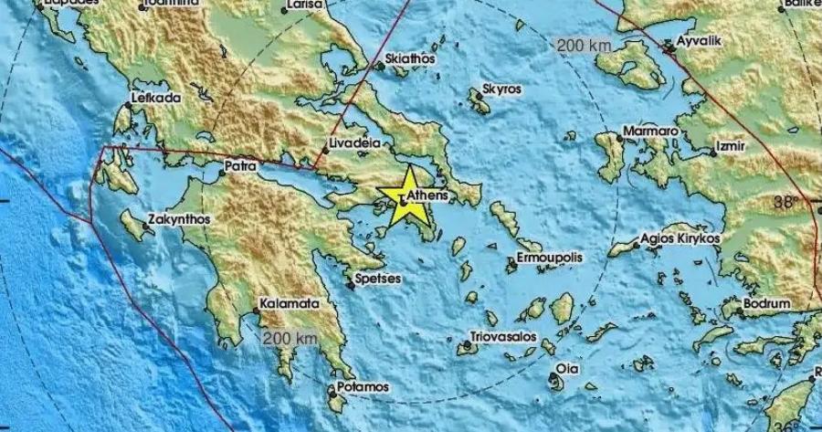 Σεισμός στην Αθήνα