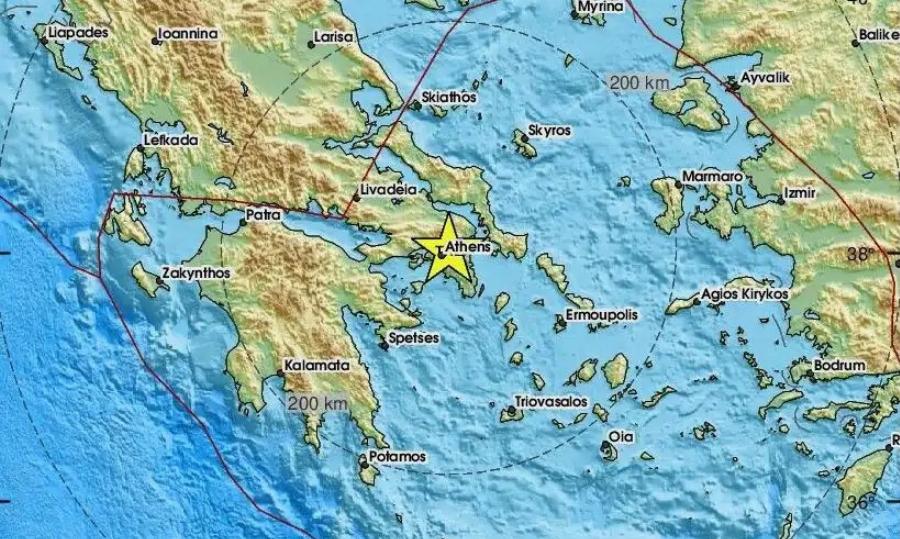 Σεισμός στην Αθήνα