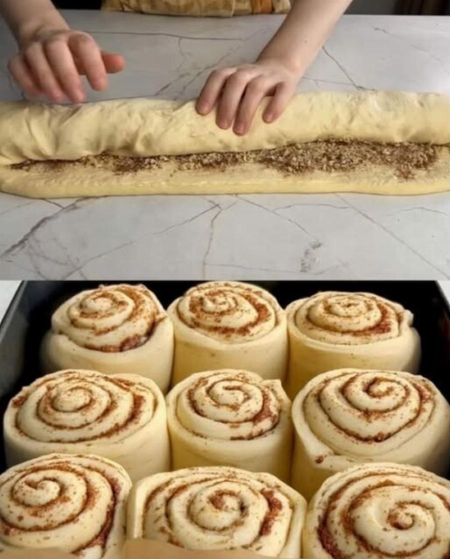 Ρολά κανέλας αφράτα με κρέμα τυρί – Η εύκολη συνταγή που λιώνει στο στόμα