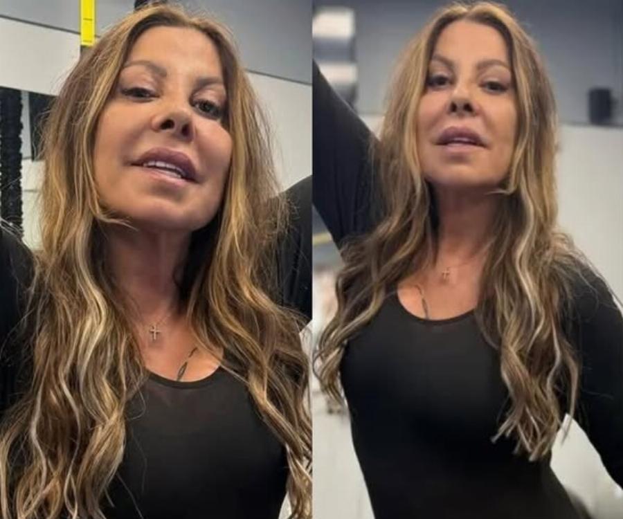 Θέαμα η 70χρονη Άντζελα Δημητρίου: Πήγε στο γυμναστήριο με μαύρη ολόσωμη φόρμα, που διαγράφει τα πάντα κι έπεσαν… σαγόνια