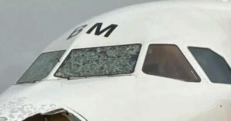 Τρόμος στον αέρα: Airbus έπεσε σε καταιγίδα από χαλάζι