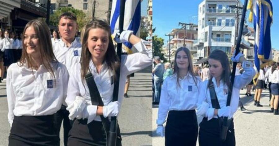 Μαρία Σίνα: Η τυφλή σημαιοφόρος με γενική βαθμολογία 20 που συγκίνησε το Πανελλήνιο