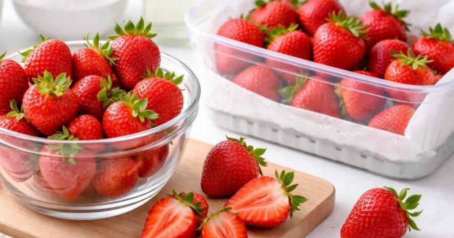 Πώς να μην χαλάνε οι φράουλες: Ο απλός τρόπος που τις κρατά φρέσκες ακόμη και για 10 μέρες