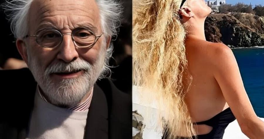 «Είμαι ερωτευμένoς» Ο 90χρονος Αλέξανδρος Λυκουρέζος επιβεβαίωσε την σχέση του με την Τζένη Οικονόμου