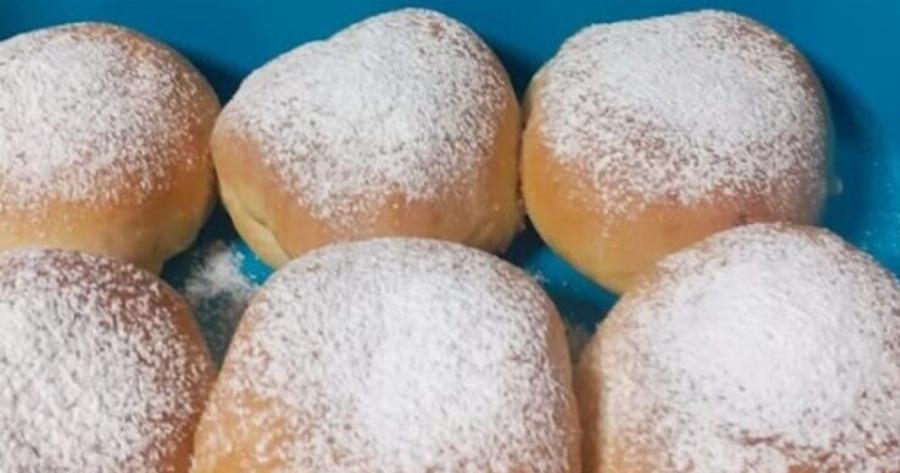 Τα ντόνατς φούρνου με μερέντα που εξαφανίζονται μόλις βγουν από τον φούρνο!