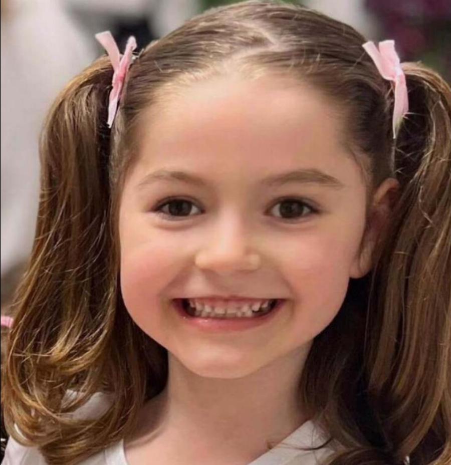Girl, 7, killed by falling tree at park is pictured as family pay tribute to ‘light in their lives’