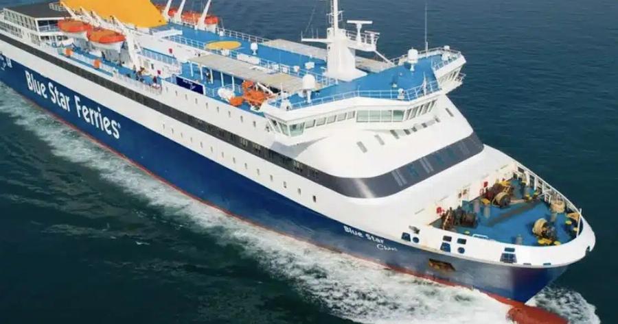 Nεκpoς 20χρονος ναυτικός από συρόμενη πόρτα στο γκαράζ του πλοίου Blue Star