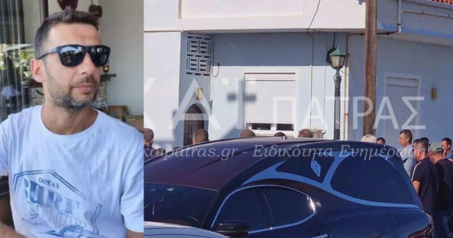 Τραγωδία στην Κορινθία: Σπαραγμός και οδύνη στην κηδεία του 40χρονου Βασίλη Κυριάκου