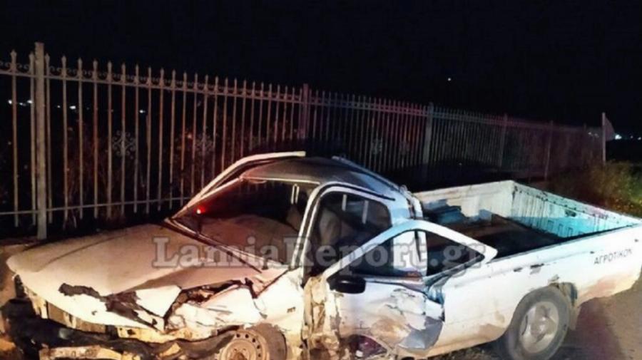 Tροχαίο δυστύχημα στην Αταλάντη – Ένας νεκρός και δύο τραυματίες