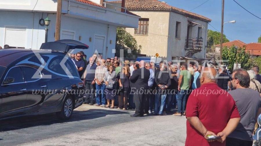 Τραγωδία στην Κορινθία: Σπαραγμός και οδύνη στην κηδεία του 40χρονου Βασίλη Κυριάκου