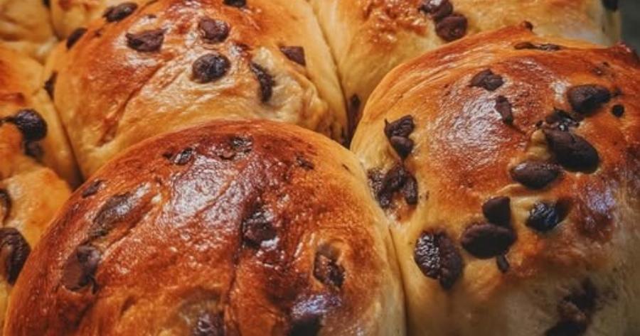 Μαλακά μπριός με σοκολάτα – αφράτα σαν σύννεφο