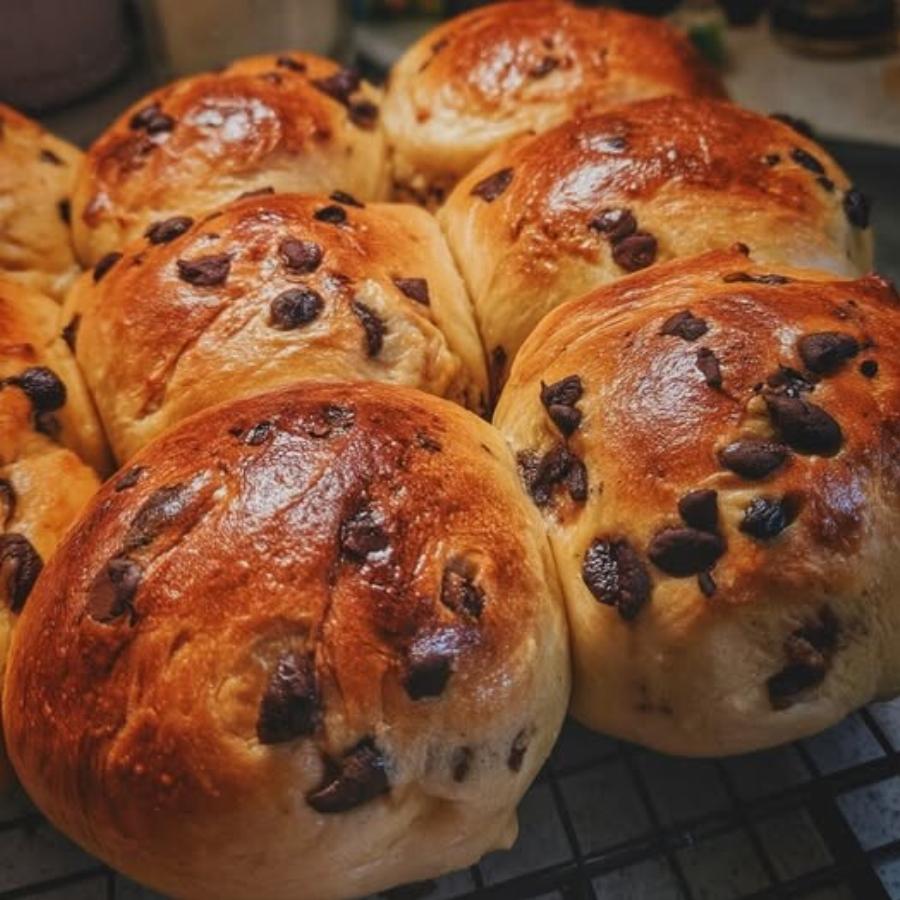 Μαλακά μπριός με σοκολάτα – αφράτα σαν σύννεφο