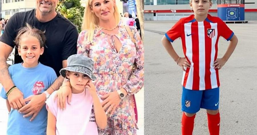 Στέλιος Χανταμπάκης – Όλγα Πηλιάκη: Υπέγραψε στην Ατλέτικο Μαδρίτης η 8χρονη κόρη τους