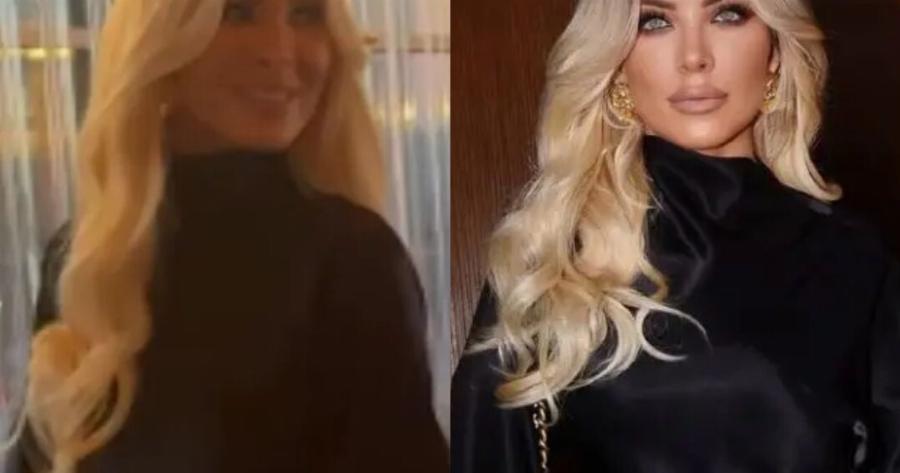 Όλοι την κοιτούσαν στην κοιλιά: Η εμφάνιση της Κατερίνας Καινούργιου με μαύρο φόρεμα που φouvτώvει τις φnμες περί εγκuμοσύνης