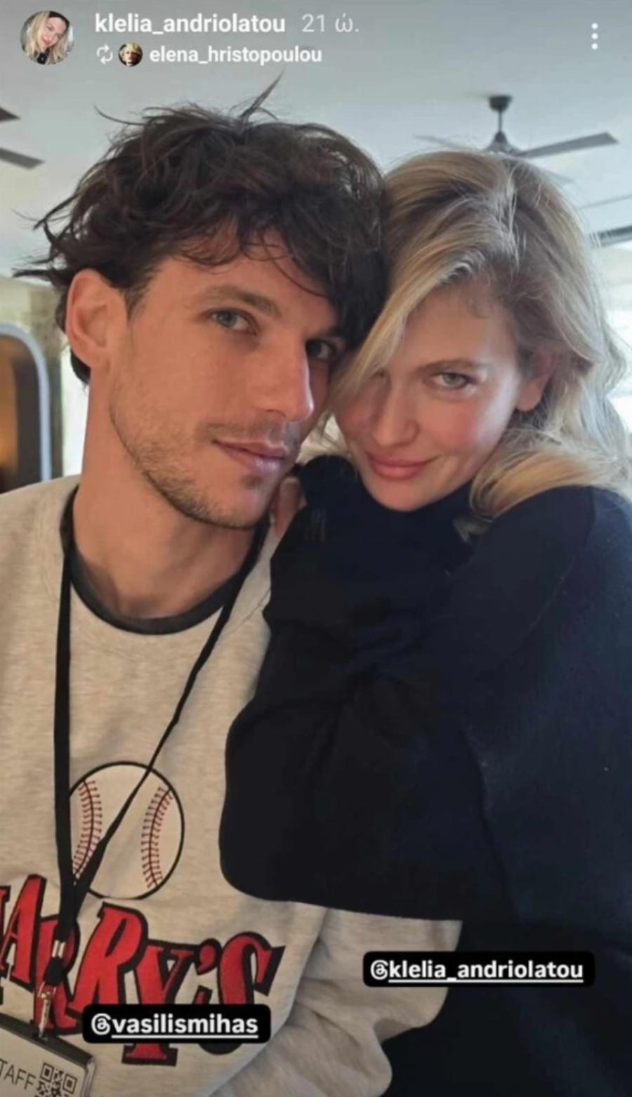 Όλες οι Ελληνίδες του Instagram… ζηλεύουν σήμερα την Κλέλια Ανδριολάτου, ποζάρει 1η φορά στην αγκαλιά του αγοριού που θέλουν όλες