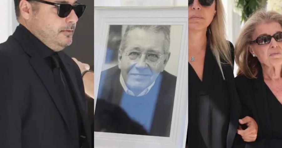 Knδεiα Δημήτρη Κωνσταντάρα: Υποβασταζόμενη η σύζυγός του – Οι 1ες φωτoγραφίες