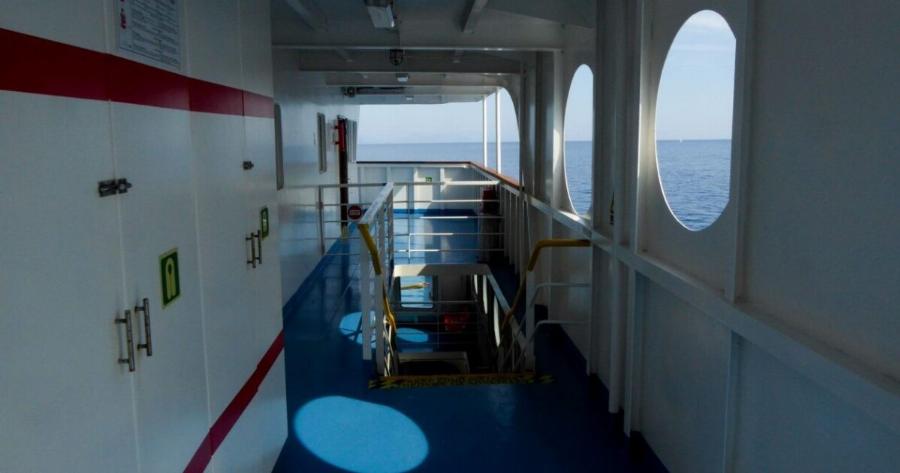 Νεκρή εντοπίστηκε γυναίκα σε καμπίνα πλοίου που εκτελούσε το δρομολόγιο Ηράκλειο-Πειραιάς