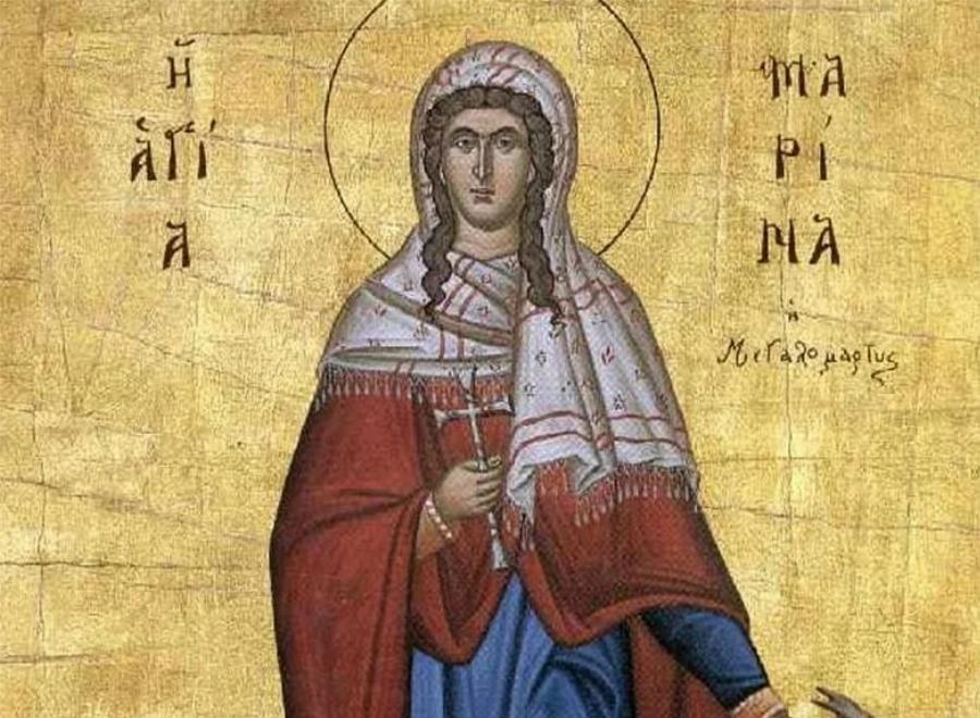 Σημέρα γιορτάζει η μεγάλη Αγία που προστατεύει από το κακό το μάτι και τα δαιμόνια όλους τους Πιστούς