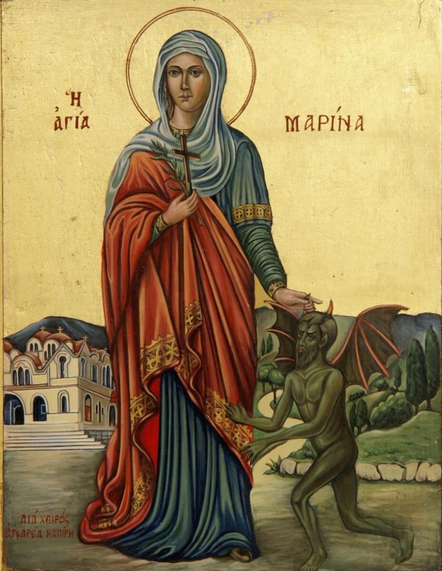 Σημέρα γιορτάζει η μεγάλη Αγία που προστατεύει από το κακό το μάτι και τα δαιμόνια όλους τους Πιστούς