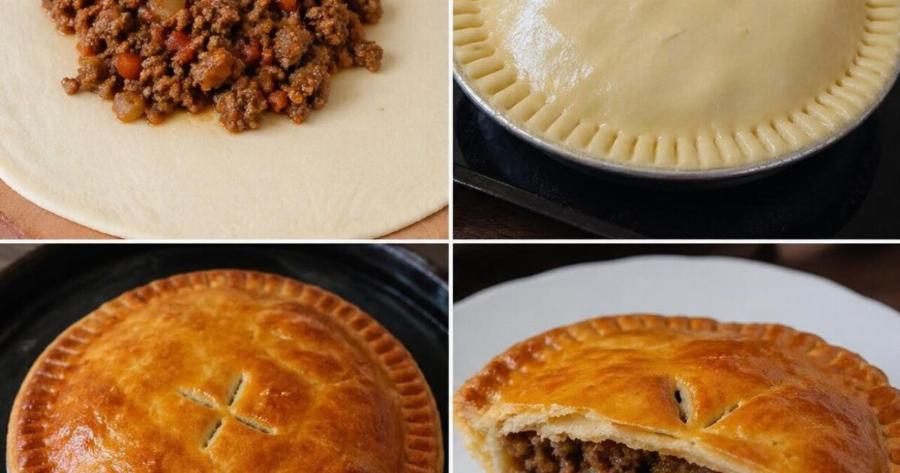 Η πιο ζουμερή κρεατόπιτα που έφτιαξα ποτέ – δεν έμεινε ούτε κομμάτι