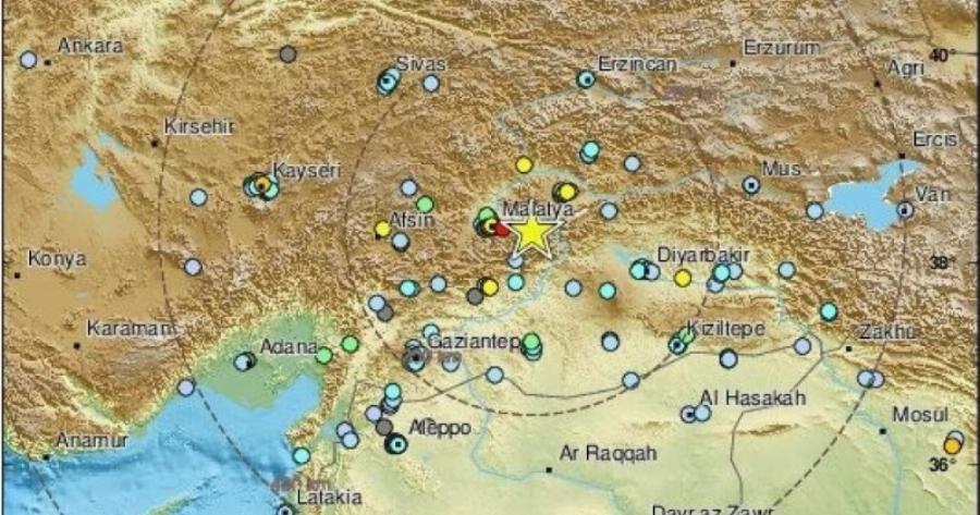 Πολύ ισχυρός σεισμoς τώρα στην Τουρκία – Πού χτύπησε, τι ένταση είχε