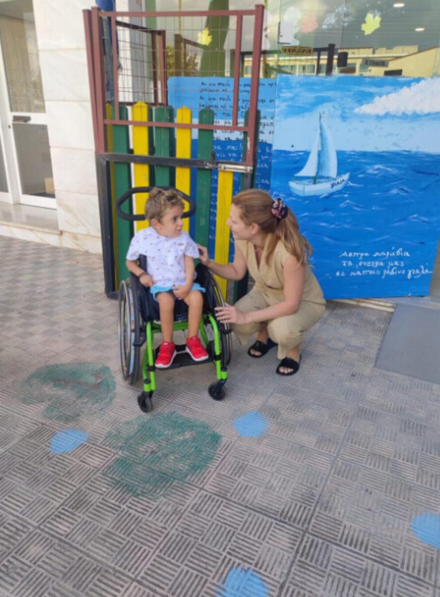 O Παναγιώτης Ραφαήλ έγινε μαθητής της Α’ Δημοτικού