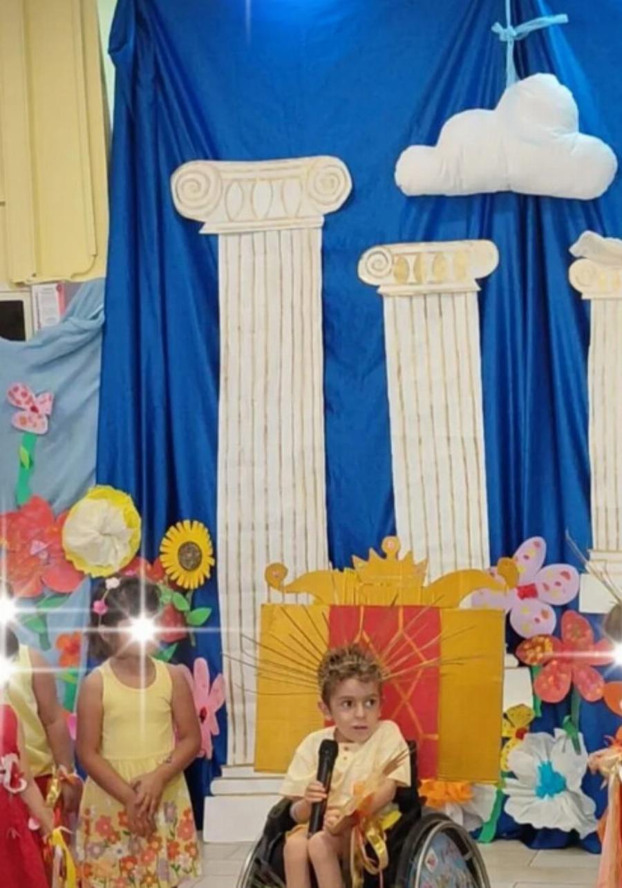 O Παναγιώτης Ραφαήλ έγινε μαθητής της Α’ Δημοτικού