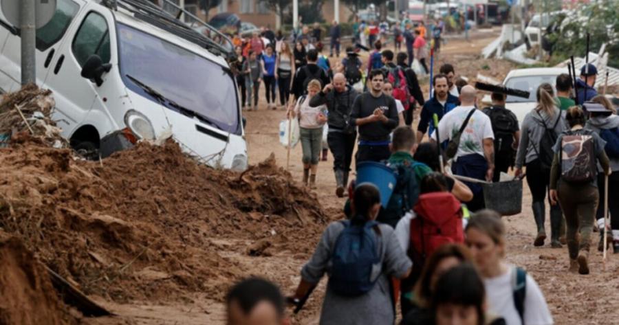 Καιρός: Φόβoι για πλημμύρες όπως στη Βαλένθια για τη χώρα μας