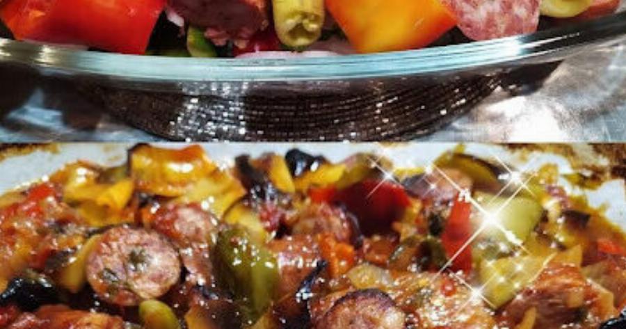 Σπετσοφάι φούρνου που γίνεται μόνο του και είναι λουκούμι