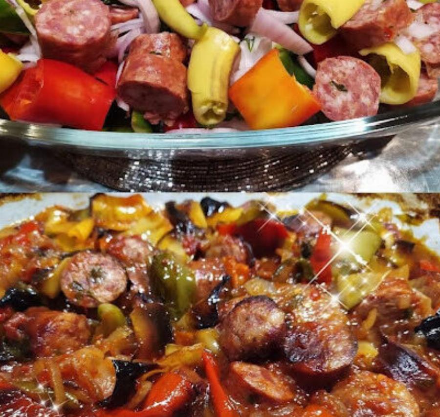 Σπετσοφάι φούρνου που γίνεται μόνο του και είναι λουκούμι