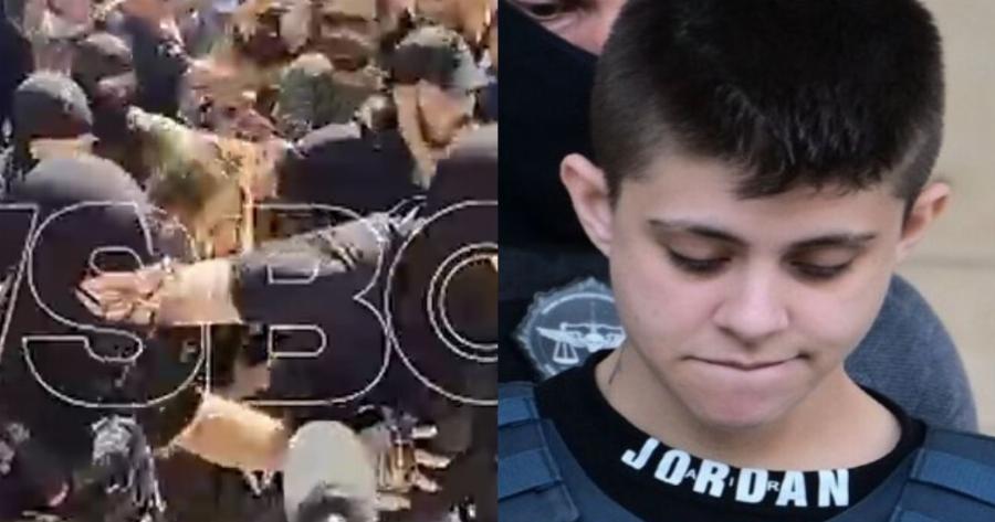 Ειρήνη Μουρτζούκου: Η στιγμή που φτάνει στην Εισαγγελία Πατρών