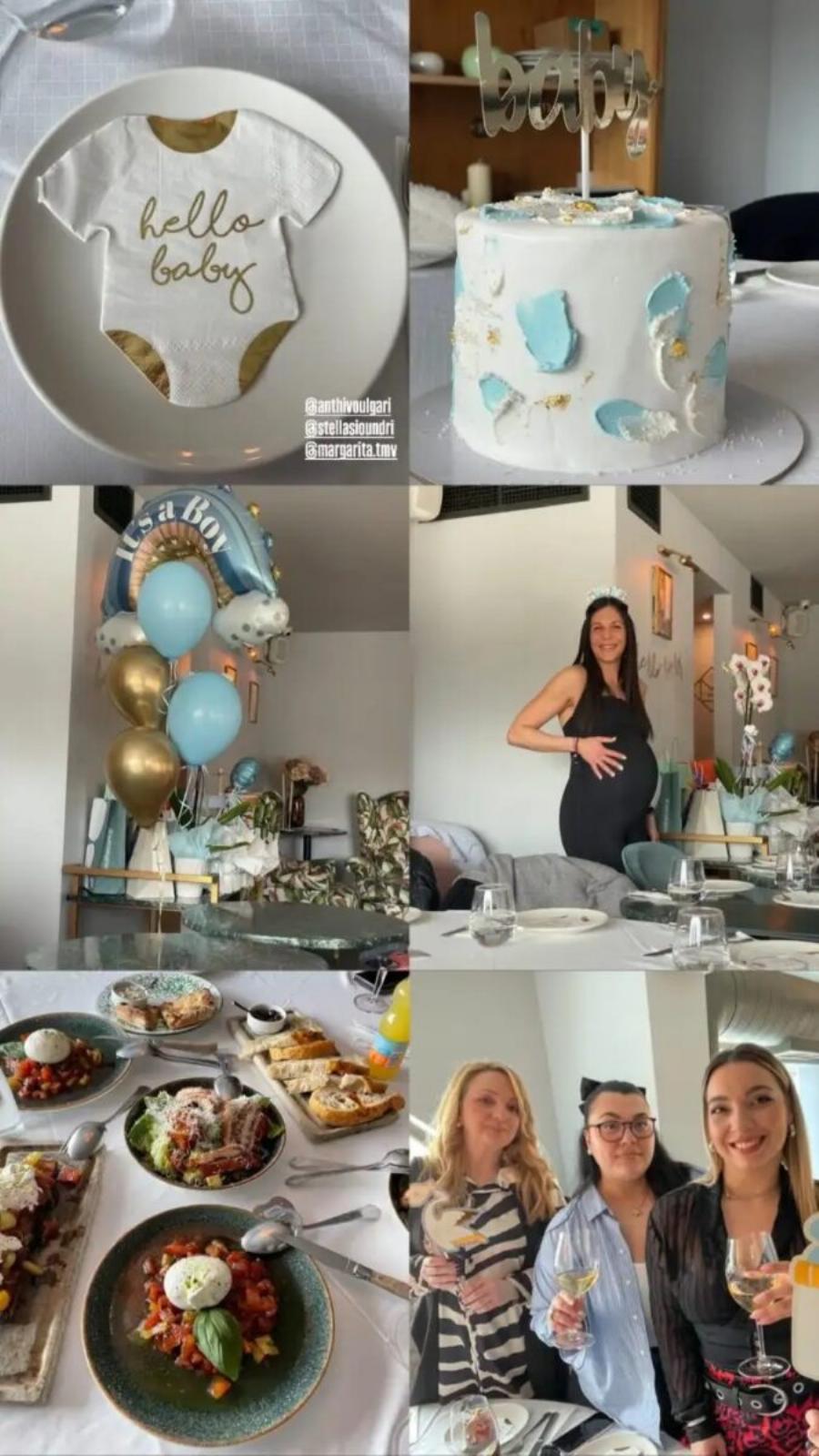 Ανθή Βούλγαρη: Έκανε baby shower πάρτι λίγο πριν φέρει στον κόσμο το πρώτο της παιδί
