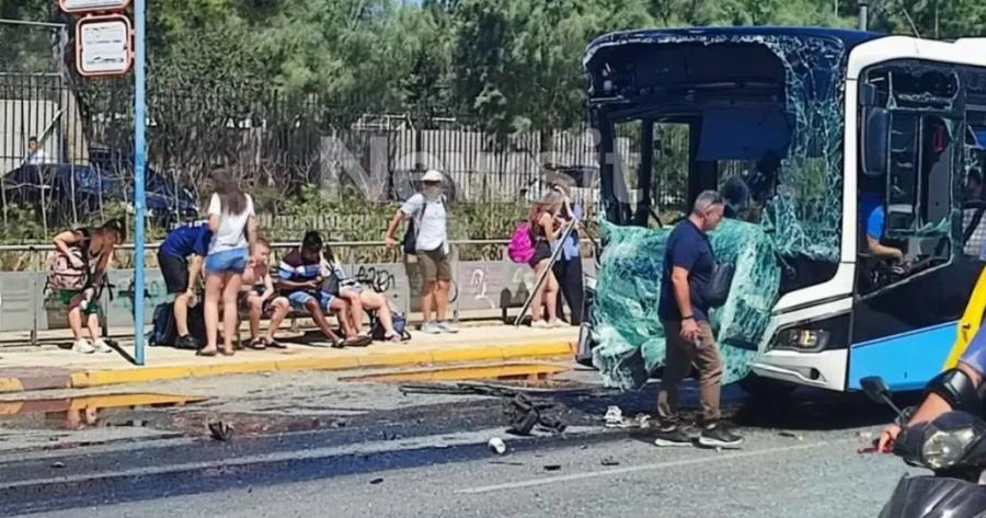 ΣoBαpo Tpoxαio – Tpoμακτικn σuγκpouσn Λεωφορείων στην Αττική – Αναφορές για πολλούς Tpαuματiες