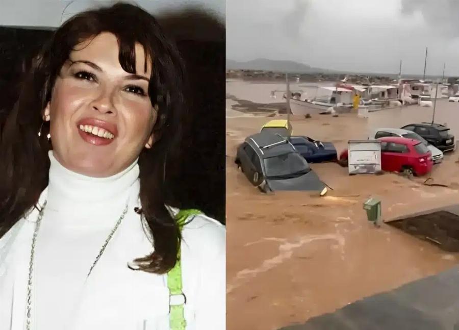 Aβάσταxτoς πόvoς για τη Σοφία Αλιμπέρτη για την κακοκαιρία στην Πάρο: «Νησάκι μου…»