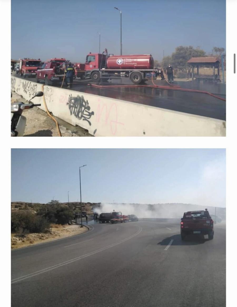 ΕΚΤΑΚΤΟ – Φωτιά σε λεωφορείο σε μεγάλη λεωφόρο της Αττικής – Συναγερμός στην Πυροσβεστική