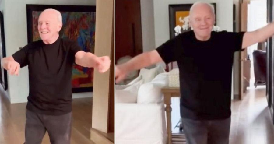 Άντονι Χόπκινς: Χορεύει συρτάκι στα 86 του