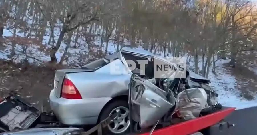 Δυστύχημα στις Πρέσπες: Στα 170 χιλιόμετρα το κοντέρ του μοιραίου αυτοκινήτου – Τι διαπίστωσαν Αξιωματικοί της Τροχαίας