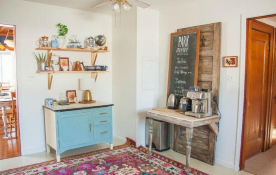 Νοικοκυρά κατάφερε να μεταμορφώσει εντελώς την κουζίνα της με μόλις 230 ευρώ